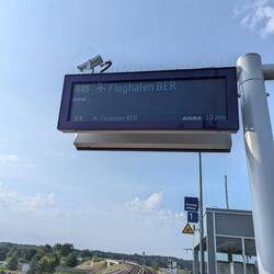 Los geht's, wie immer, in Waßmannsdorf