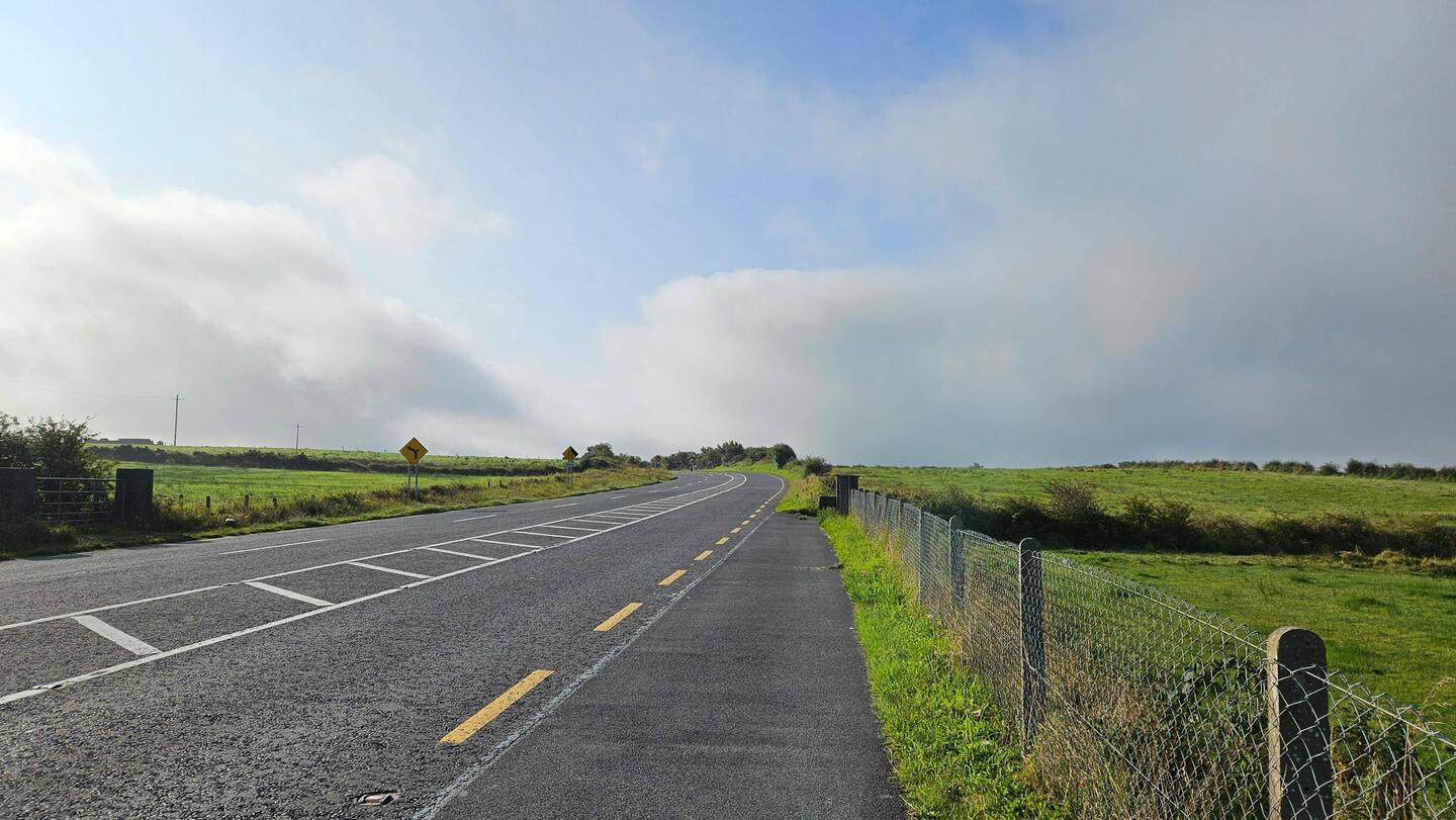Der Nebel von Sligo habe ich hinter mir gelassen
