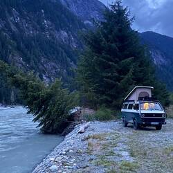 Wieder mal ein schöner Platz für die Nacht