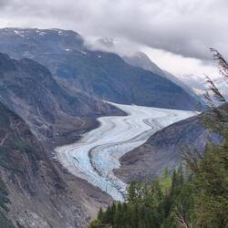 Toe of the Salmon Glacier