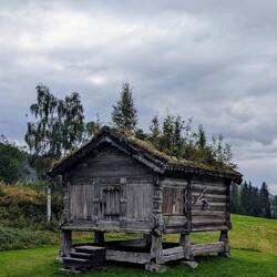 Alter Speicher auf dem Gelände