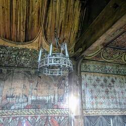 Links Malerei von 1600, rechts um 1950