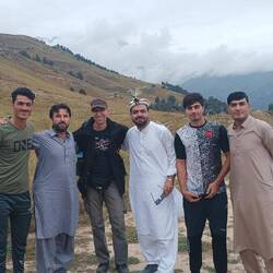 Cricket-Team mit King The First