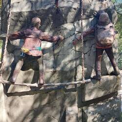 So haben die Kerle damals den Canyon überwunden!