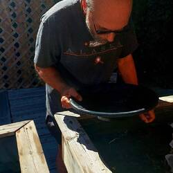 Glitzert da ein Körnchen?