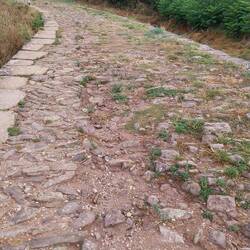 Oldest Roman road on the Camino