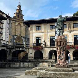 Gernika-Lumo was the victim of a bombing test during the Spanish Civil War.