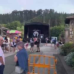 small village festival in Spain