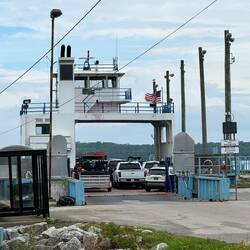 Ferry loaded