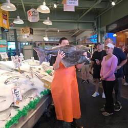 Where they throw the fish