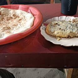 Kebab meat + fried egg