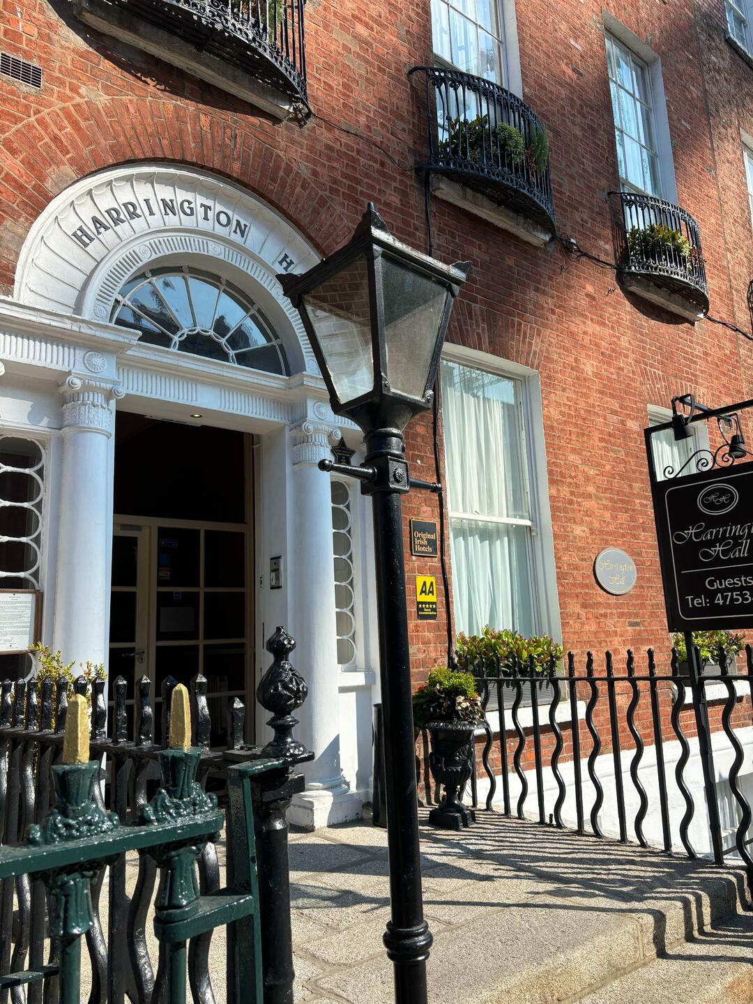 I'm staying where famous playwright George Bernard Shaw lived for a time.