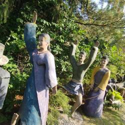 Ansammlung von Gestalten