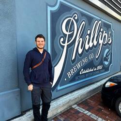 Dillon probiert Philipp's Bier 🍻😉