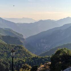 Ausblick in die Berge von Thiery