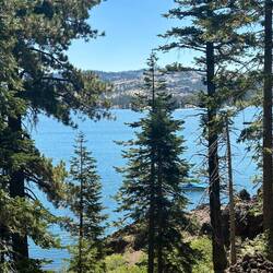 Silver Lake View from the cabin