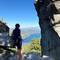 Sarai at the top of Donner Summit