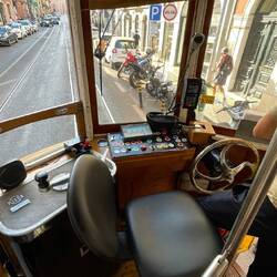 Altes Tram fahren👍