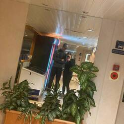 Schnappschuss auf der Fähre