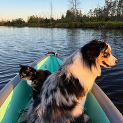 Evening paddle