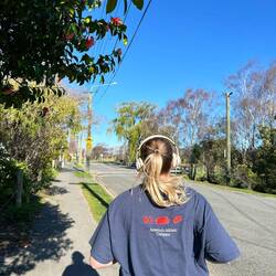 Long run with Joanna