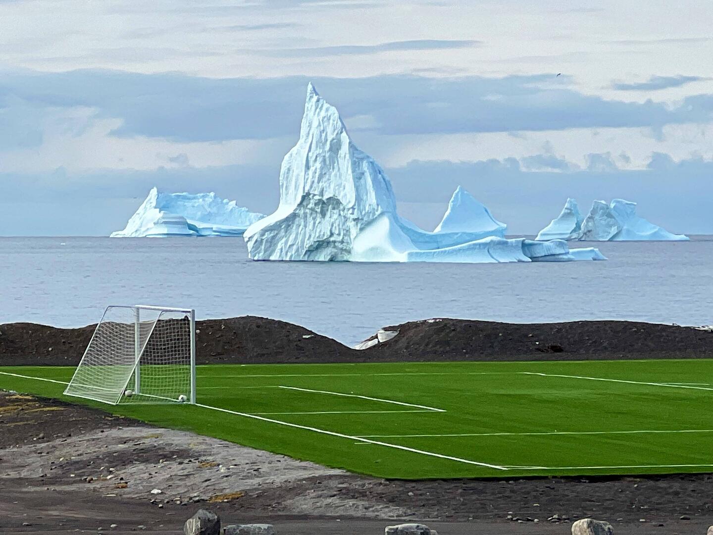 einer der spektakulärsten Fußballplätze der Welt