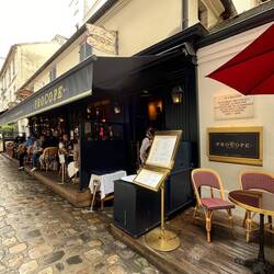 The back alley entrance that we found