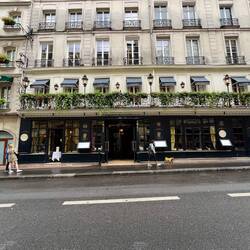 This is actually the front of the restaurant, the back alley was much nicer