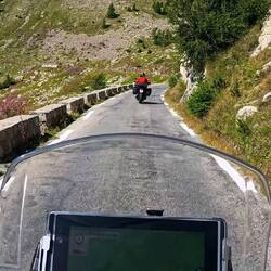 Im Aufstieg zum Cayolle