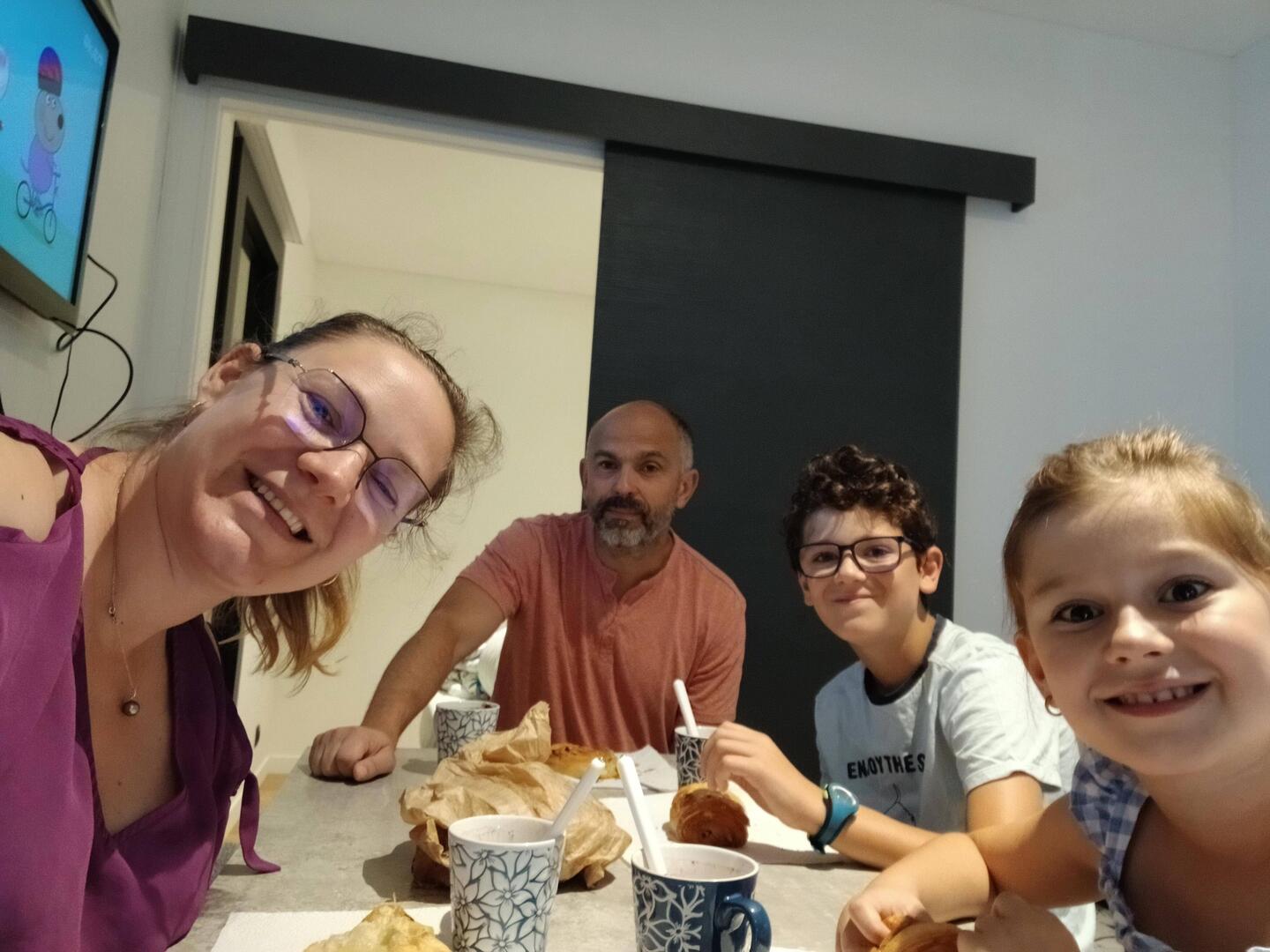 Petit déjeuner au sec!