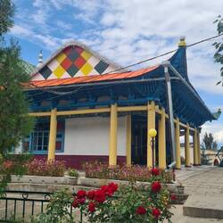 The mad Dungan mosque