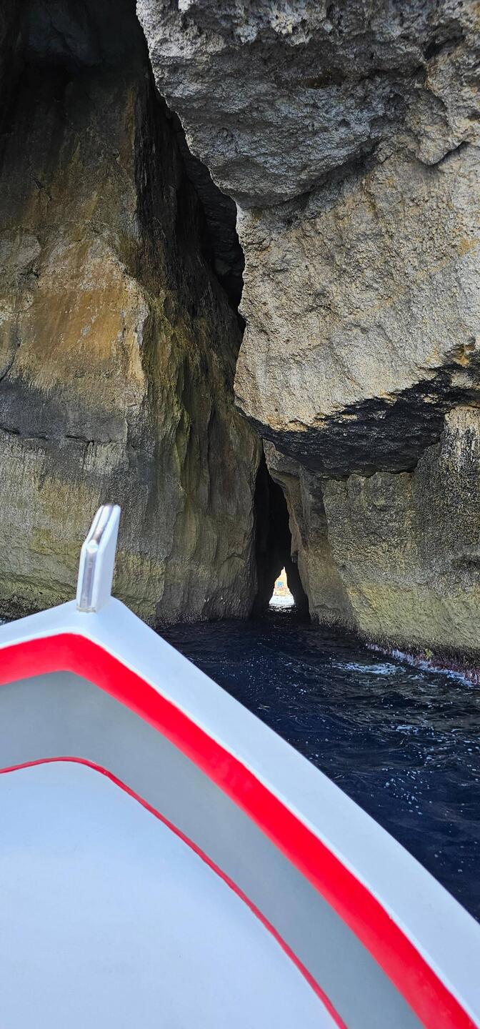 Exit from the Inland Sea at Dwejra