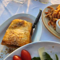 Saganaki. Yum!