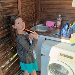 En mode camping....