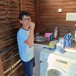 En mode camping....