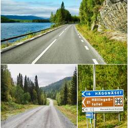 Fahrt zum Wasserfall