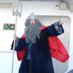 King Neptune appears