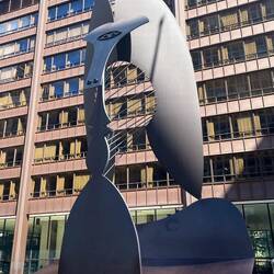 Das Richard J. Daley Center ist "da wo sie den Picasso haben".
