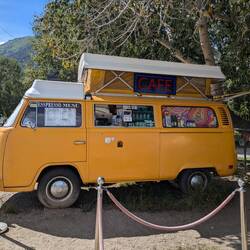Zwischen Aspen und Twin Lakes gab es ca. 60 km nichts... das war das erste "Restaurant"