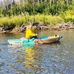 Headed out to conquer the rapids