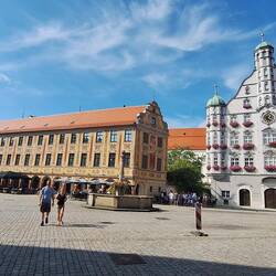 Rathausplatz in Memmingen