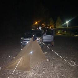 Johan im Zelt ⛺️