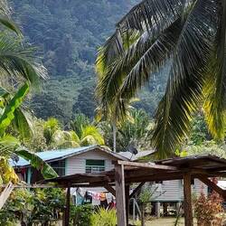 Einfaches und ruhiges Dorfleben.