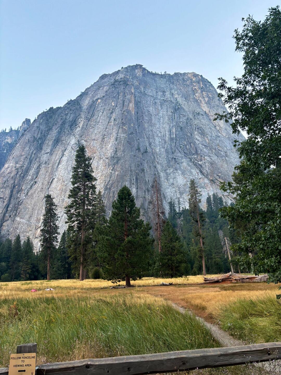El Capitan early morning