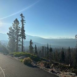 tioga road northern Yosemite park.