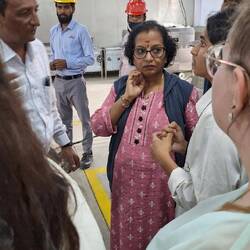 Unsere Professorin im Projekt