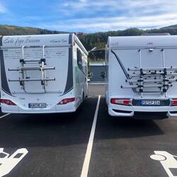 Helmut und Andrea und ihr Wohnmobiel