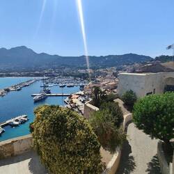 Ausblick von der Zitadelle von Calvi 🏰