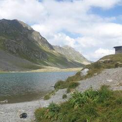 Panorama vom Flüela-See