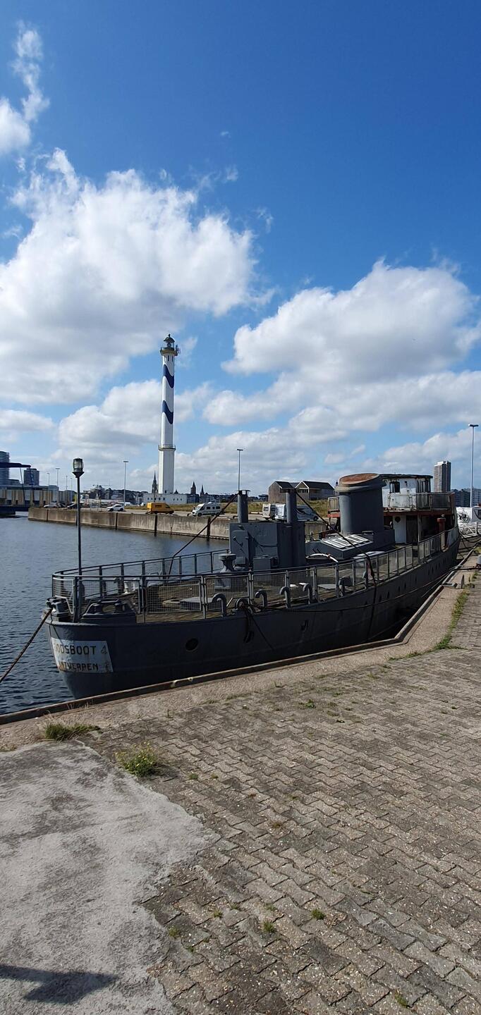 Unser Standort an diesem Schiff